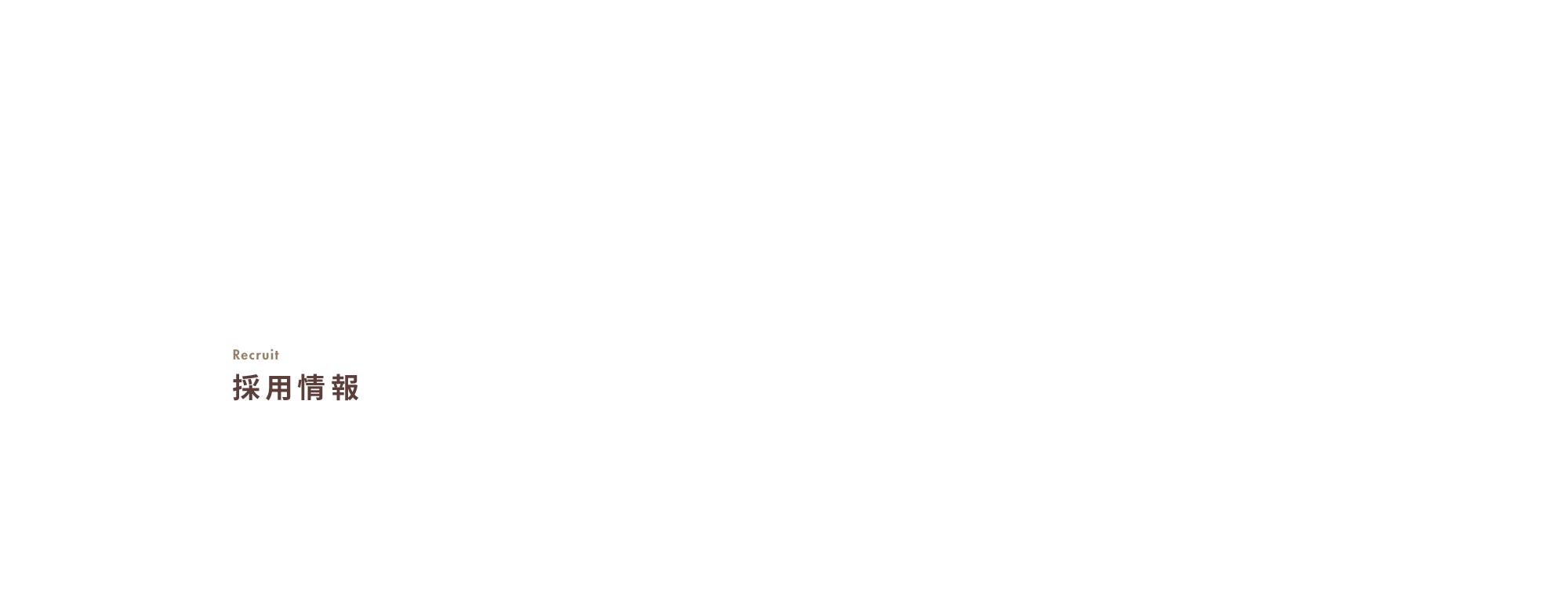 採用情報